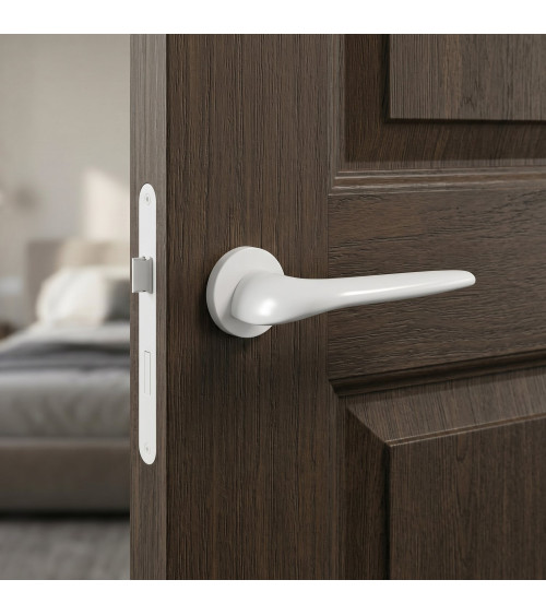 Puxador de porta branco JULIA design