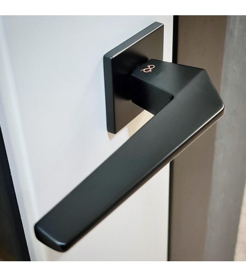 Puxador de porta preto mate - modelo ICE - puxador design