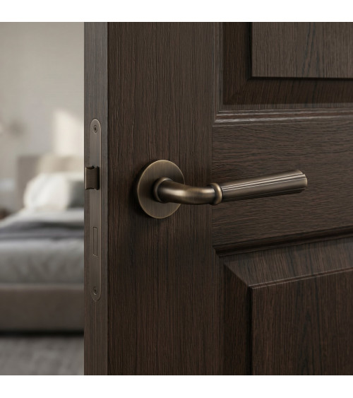 Puxador de porta cor bronze CASCADA puxador design