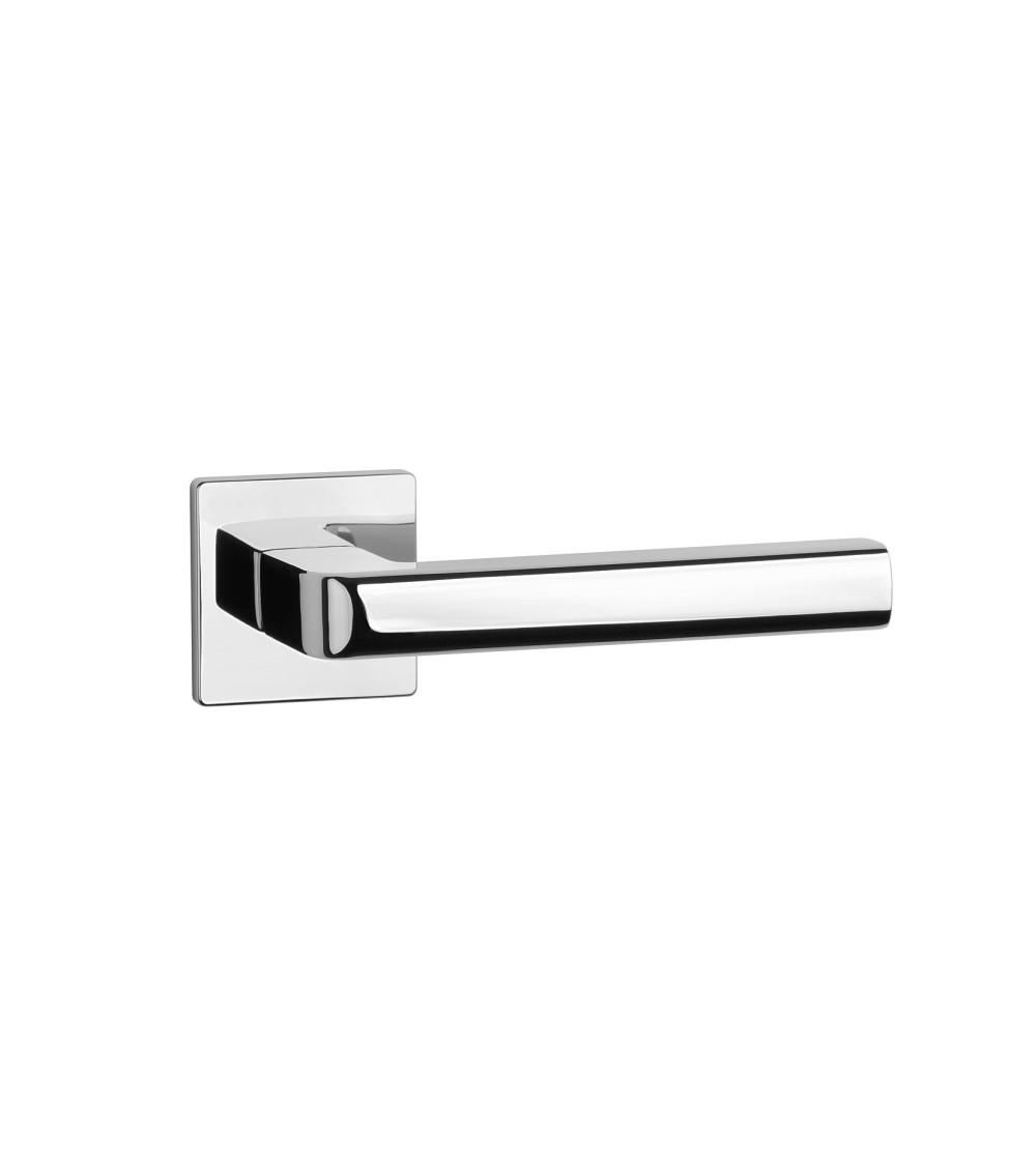 Puxador de porta cromo polido SALICE ferragens design