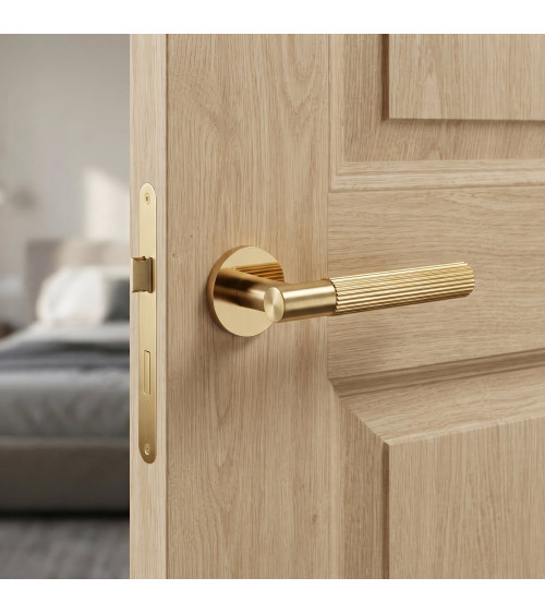 Puxador de porta ouro polido LIVIA design
