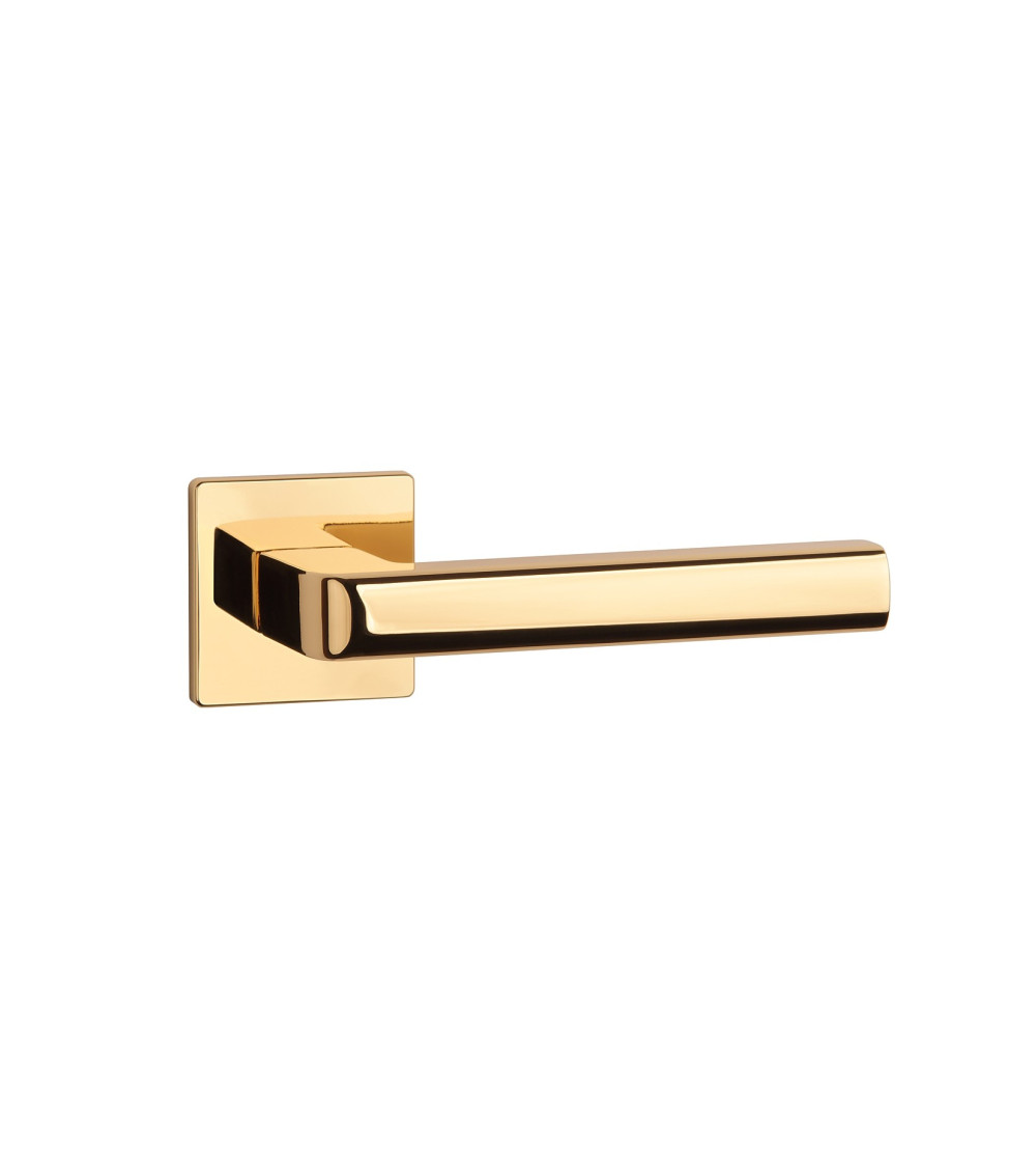 Puxador de porta dourado polido SALICE ferragens design