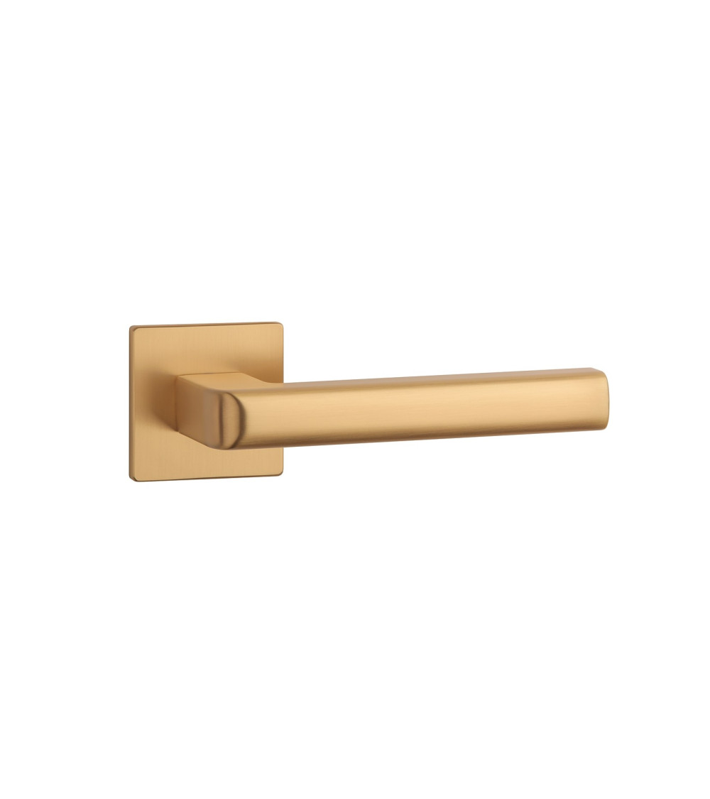 Puxador de porta dourado mate SALICE ferragens design