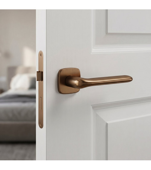Puxador de porta bronze mate FLAT design