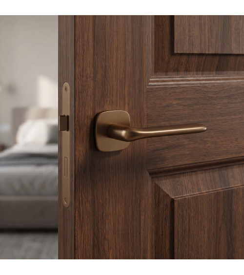 Puxador de porta bronze mate FLAT design