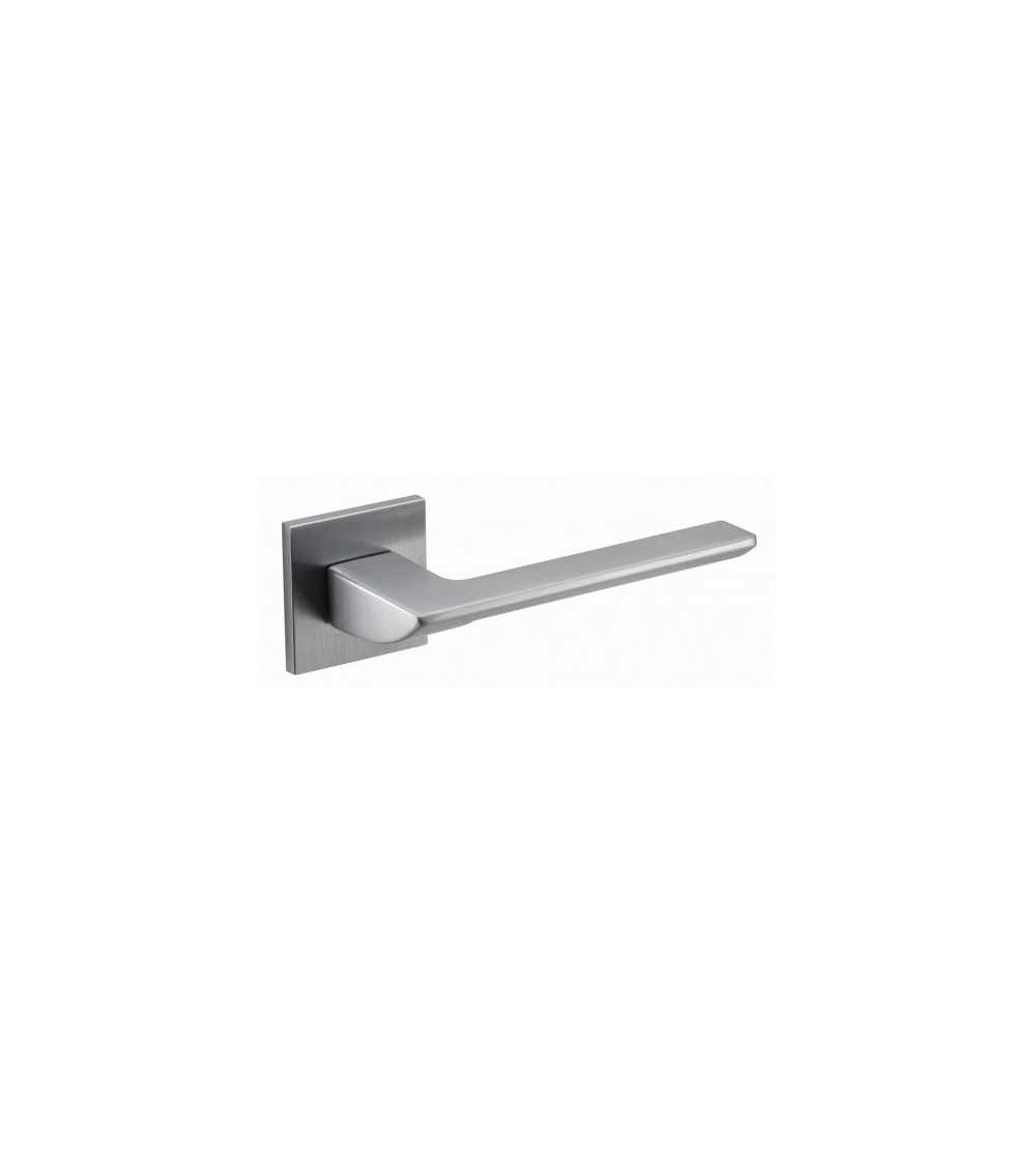 Puxador de porta cromado escovado ASTRA design