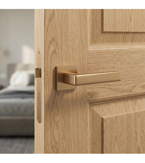 Puxador de porta castanho claro MIIA puxador design