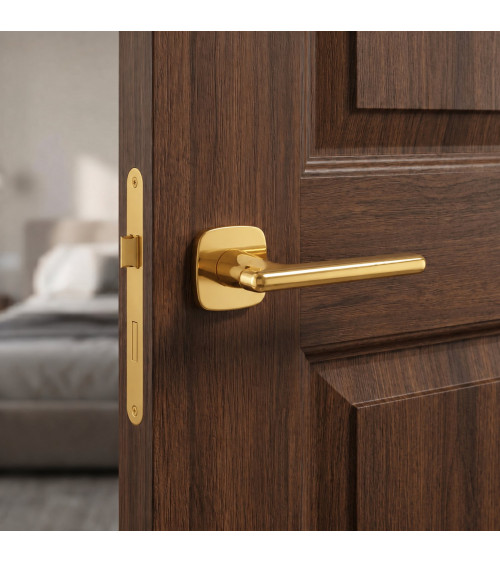 Puxador de porta ouro polido MARANTA puxador design
