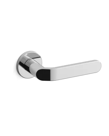 Puxador de porta cromado brilhante Mandelli Callas puxador design