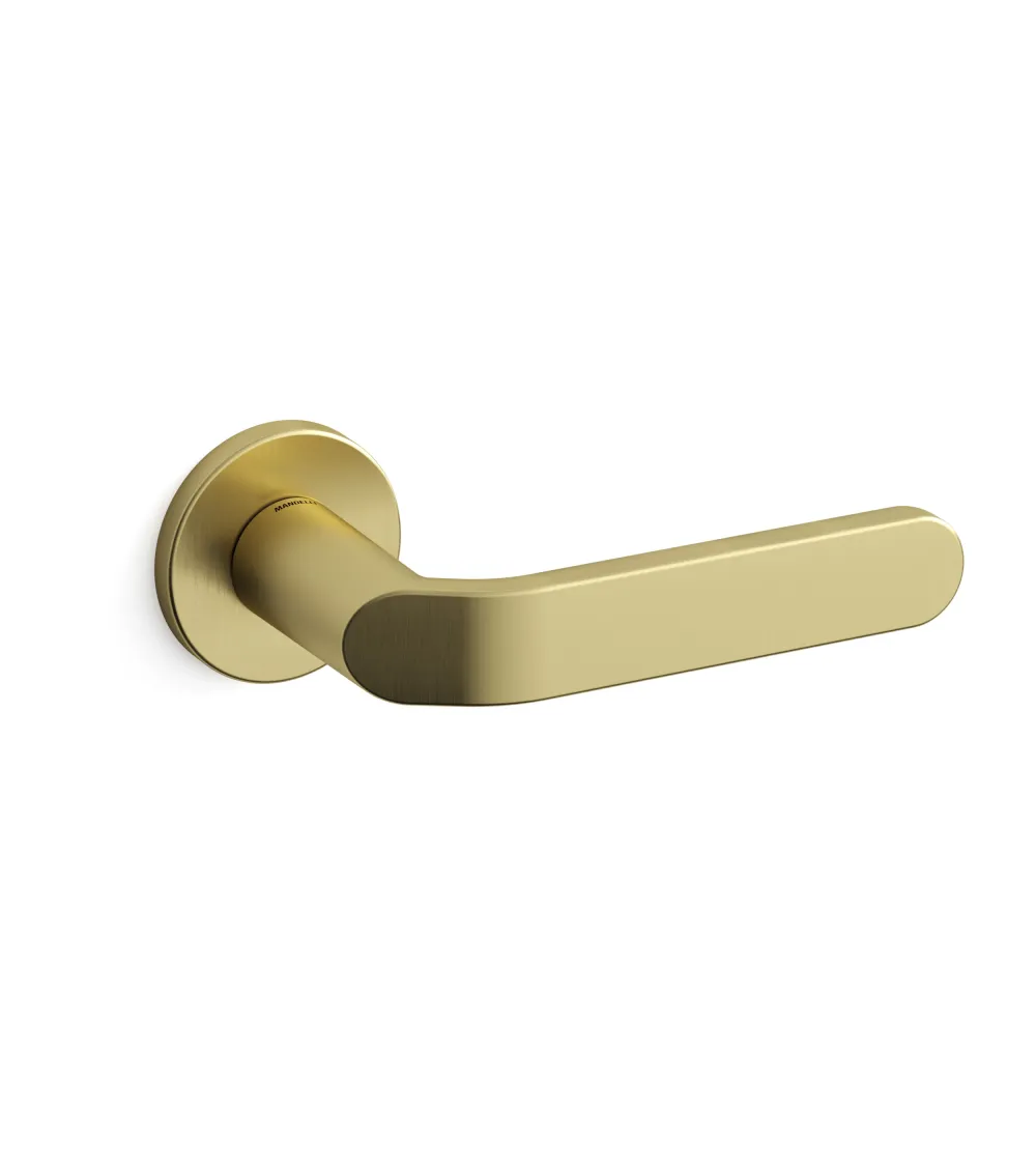 Puxador de porta ouro mate Mandelli Callas puxador design