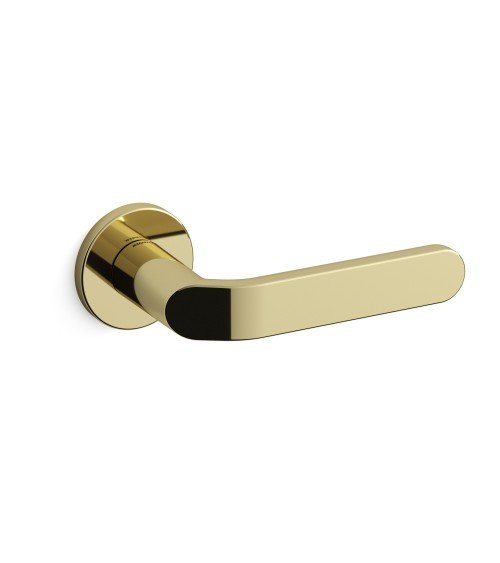 Puxador de porta ouro polido Mandelli Callas puxador design
