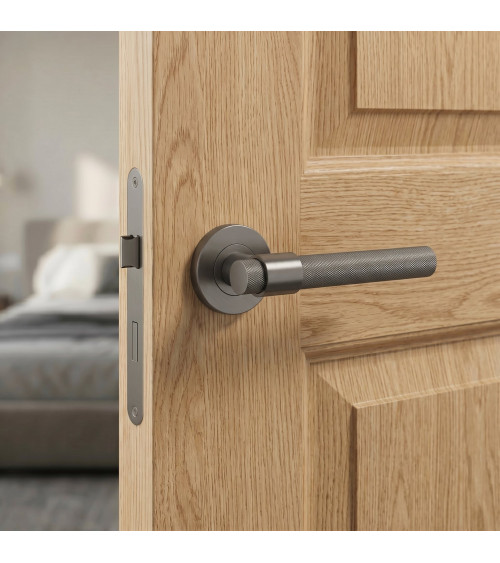 Puxador de porta zamak OVAL 1743 puxador design