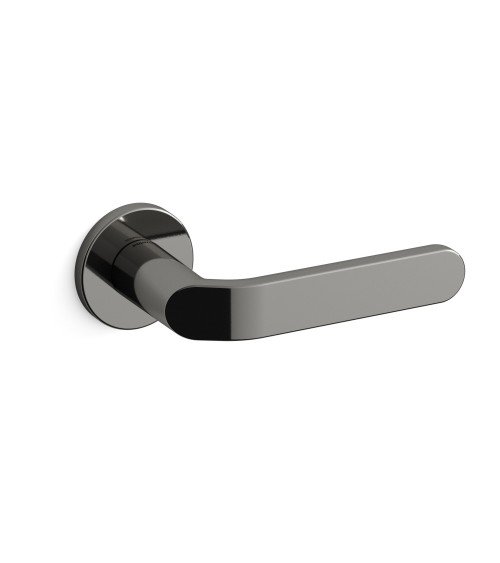 Puxador de porta níquel preto Mandelli Callas puxador design