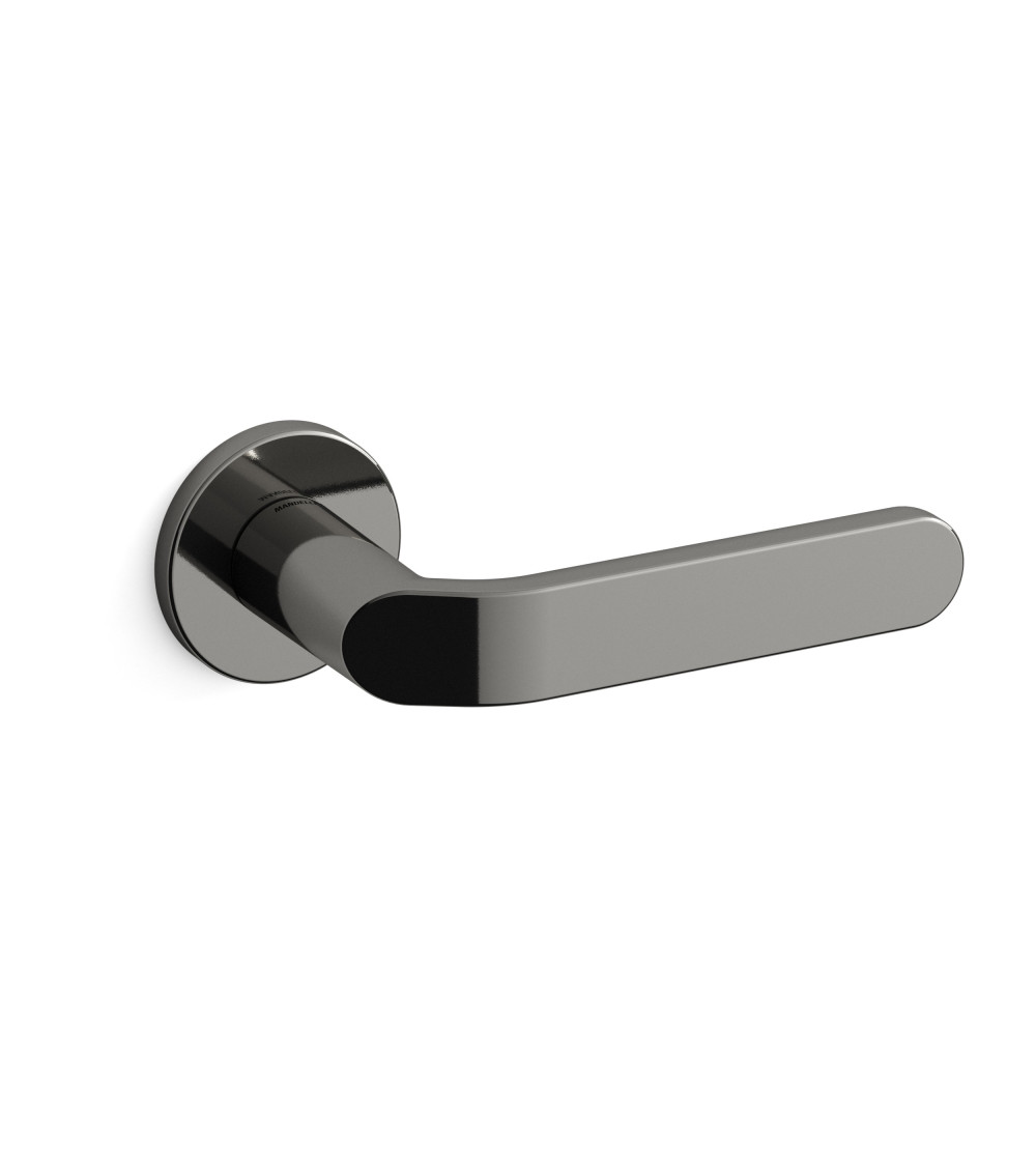 Puxador de porta níquel preto Mandelli Callas puxador design