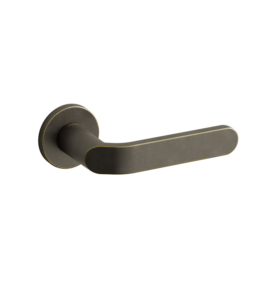 Puxador de porta bronze Mandelli Callas puxador design