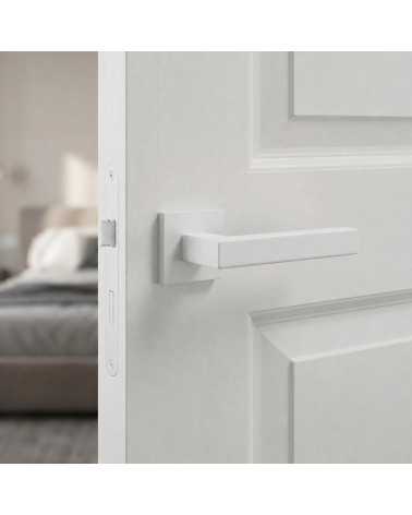 Puxador de Porta branco Line STELLA Q