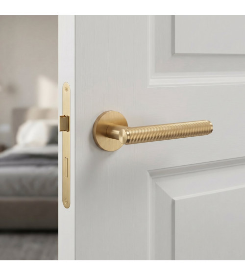 Puxador de porta ouro mate KERRIA design