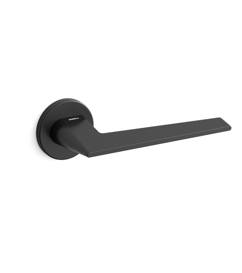 Puxador de porta preto Mandelli Aries puxador design