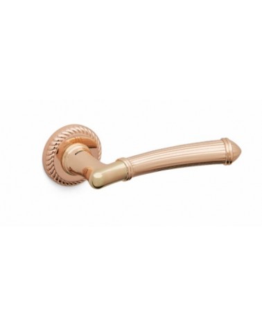Puxador de porta ouro rosa Mandelli Aurora puxador design