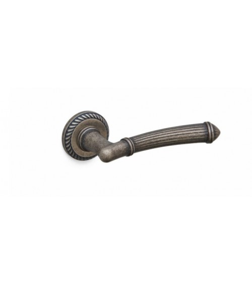Puxador de porta prata antigo Mandelli Aurora puxador design