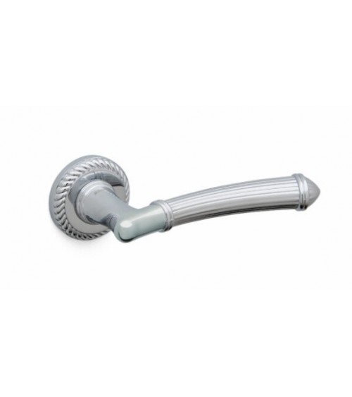 Puxador de porta cromado brilhante Mandelli Aurora puxador design