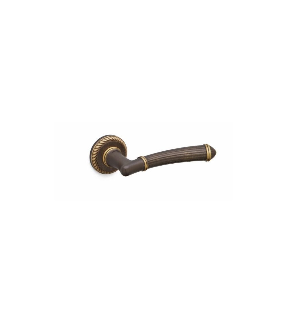 Puxador de porta bronze esculpido Mandelli Aurora puxador design