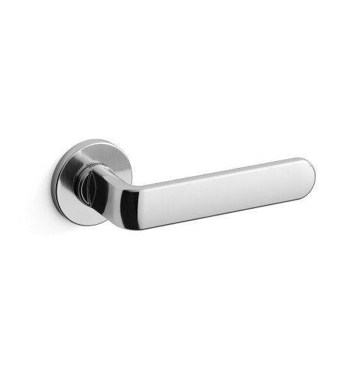 Puxador de porta cromado polido Mandelli PP33 puxador design