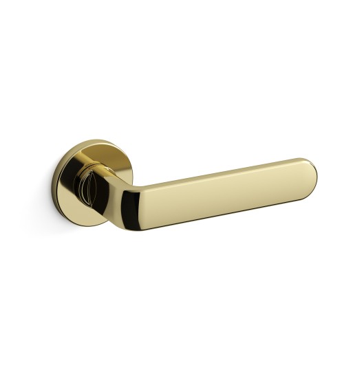 Puxador de porta dourado polido Mandelli PP33 puxador design