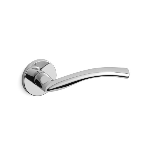Puxador de porta cromado polido Mandelli Zoom puxador design