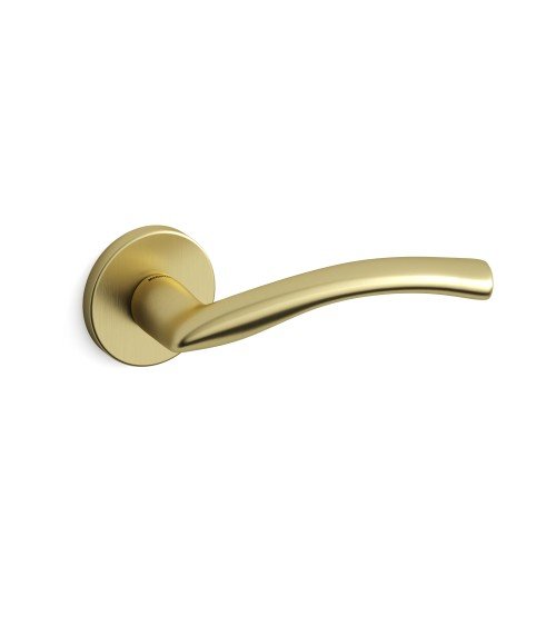 Puxador de porta dourado mate Mandelli Zoom puxador design