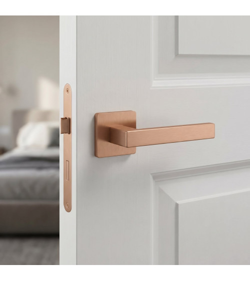 Puxador de porta cobre KVADRAT 1760 puxador design