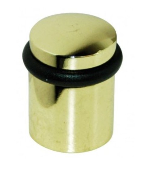 Batente de porta ouro polido em zamak para aparafusar - modelo 822 - puxador design