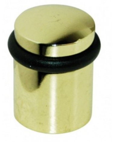 Batente de porta ouro polido em zamak para aparafusar - modelo 822 - puxador design