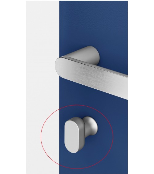 Roseta de porta VERUM para WC (modelo Pure/Wind) - puxador design