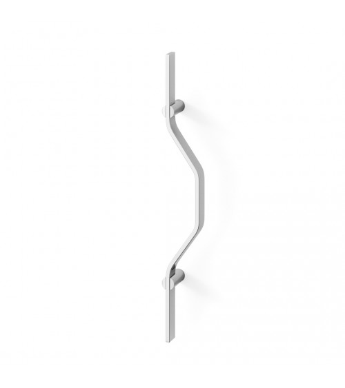 Puxador de porta em latão Mandelli CHICANE ferragens design