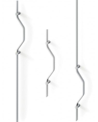 Puxador de porta em latão Mandelli CHICANE ferragens design cor 1
