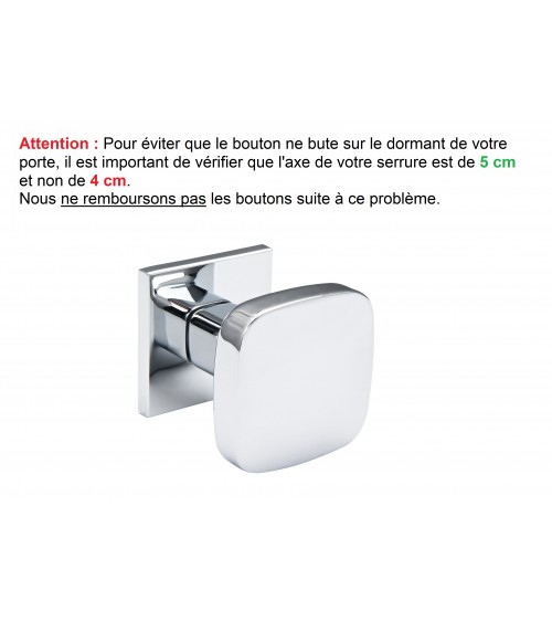 Botão de porta Line Q moderno - design