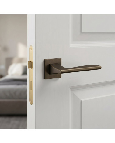 Puxadores de porta ouro mate Mandelli Link