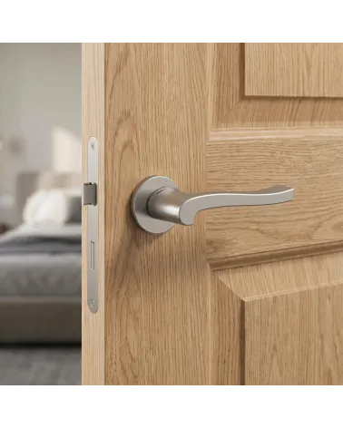 Puxadores de porta em cromo polido Mandelli Ola