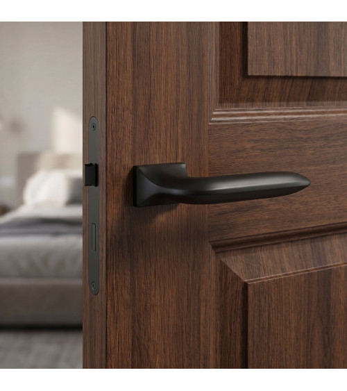 Puxador de porta preto GLADIOLA puxador design