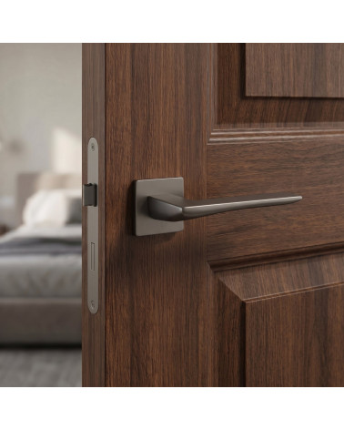 Puxador de Porta Quadrado para uma decoração geométrica - Modelo IRIS
