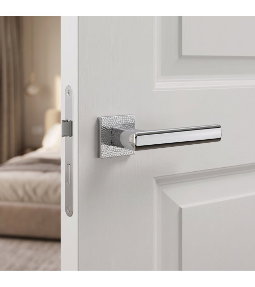 Puxador de porta cromado brilhante TUPAI 4161-T1 puxador design