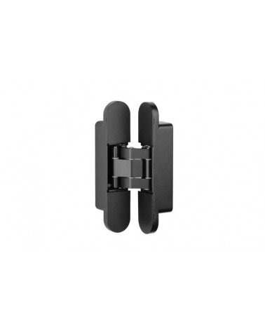 Dobradiça 3D de cor preta para uma porta invisível