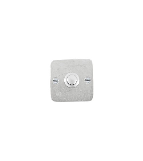 Campainha quadrada Dauby Pure em bronze - botão de campainha 50RBS - puxador design