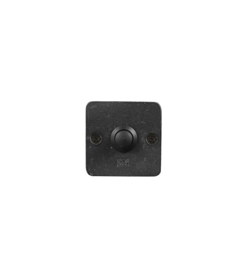 Campainha quadrada Dauby Pure em bronze - botão de campainha 50RBS - puxador design