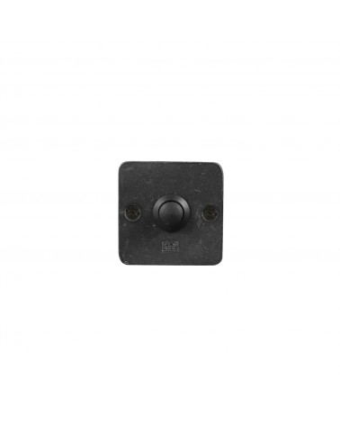 Campainha quadrada Dauby Pure em bronze - botão de campainha 50RBS - puxador design