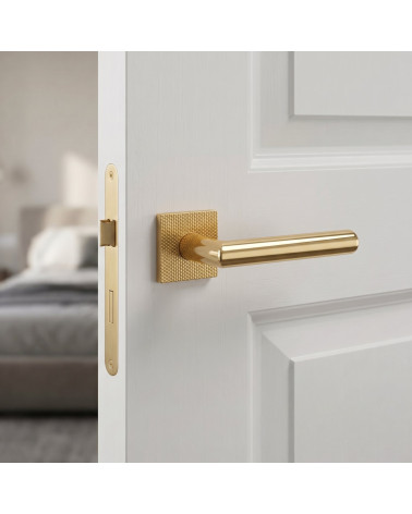 Puxadores de porta elegantes TUPAI 4002-T2 em dourado - MillaPoignées