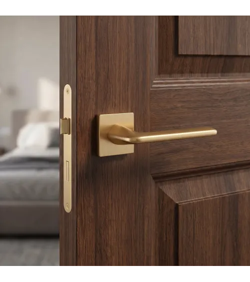 Puxador de porta dourado mate LILA puxador design