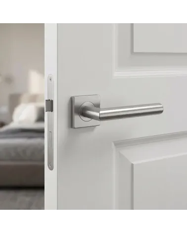 Puxador de Porta Cor Inox Refinado e Durável - KVADRAT 1701