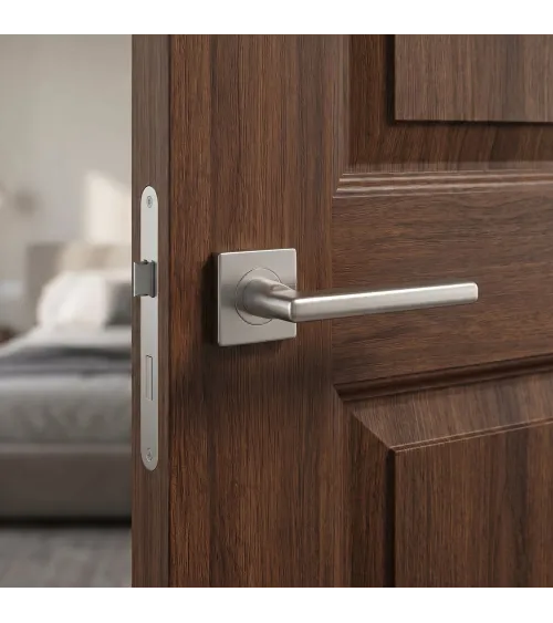 Puxador de porta cor inox KVADRAT 1702 puxador design